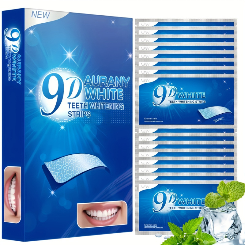 Teeth Whitening Gel Refills - 21 pares de tiras de clareamento