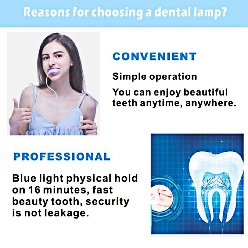 Dentes luz azul instrumento de - Teeth Whitening Uv avaliação e preço