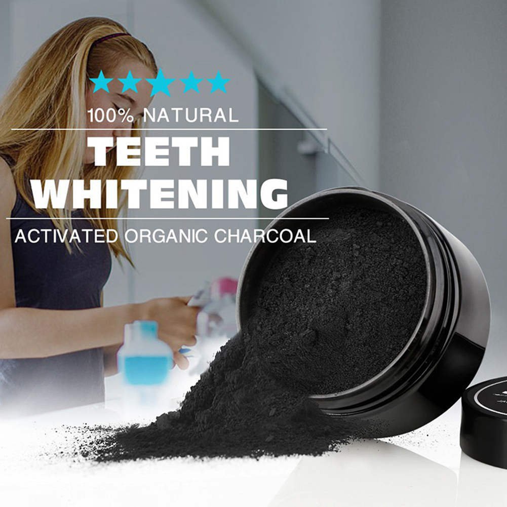 2 Tipos Dentes Branqueamento E - Teeth Whitening Charcoal Powder avaliação e preço