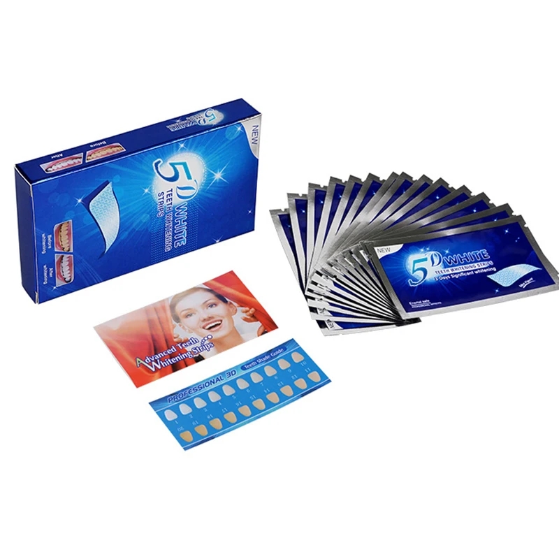 5D Dentes Whitening Tiras, Too - Teeth Whitening Gel Refills avaliação e preço