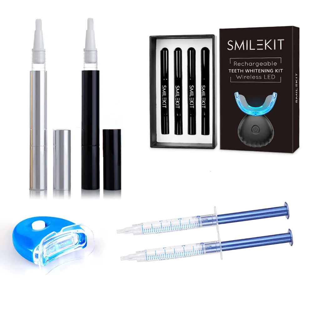 Seringa de gel para clareament - Teeth Whitening Charcoal Powder avaliação e preço