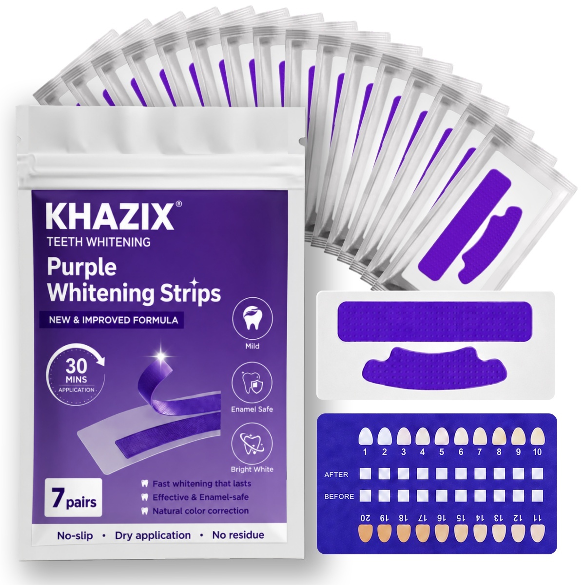 7 pares de tiras clareadoras d - Teeth Whitening Strips Crest avaliação e preço