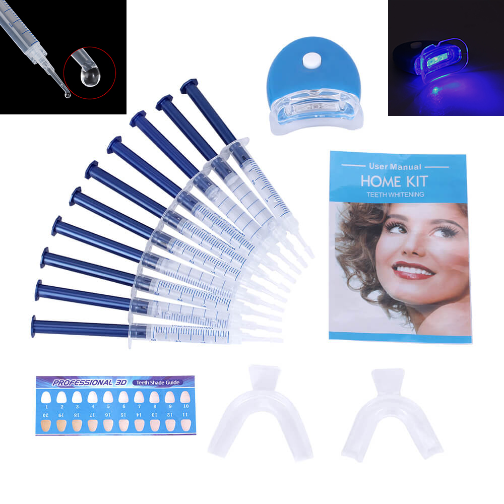 1 conjunto de clareamento dent - Teeth Whitening Light Kit avaliação e preço