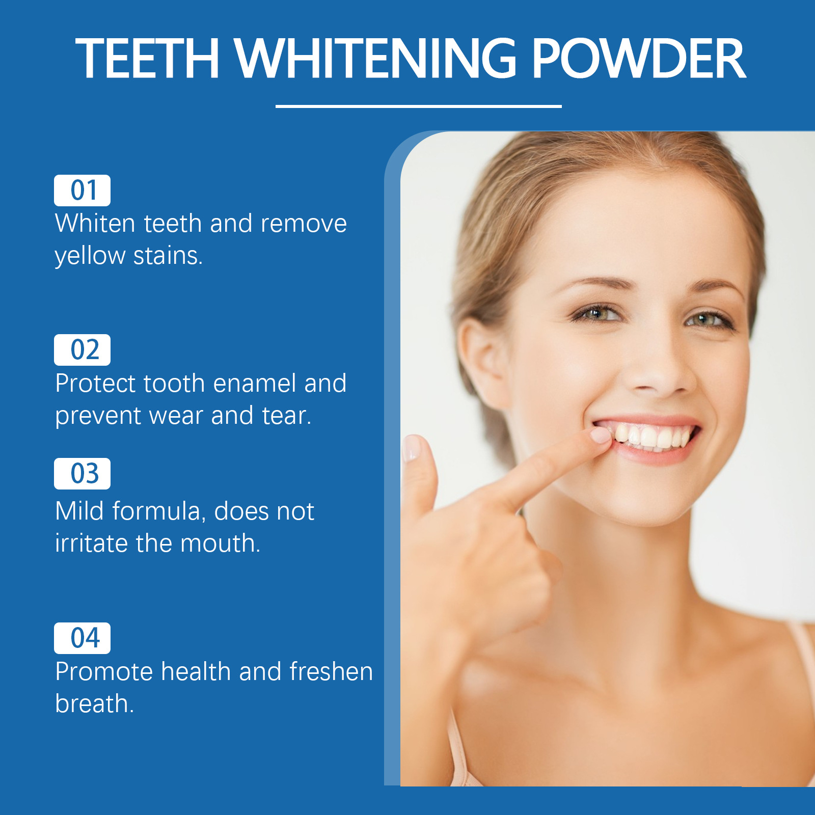 ORALHOE Pó Clareador de Dentes - Teeth Whitening Charcoal Powder avaliação e preço