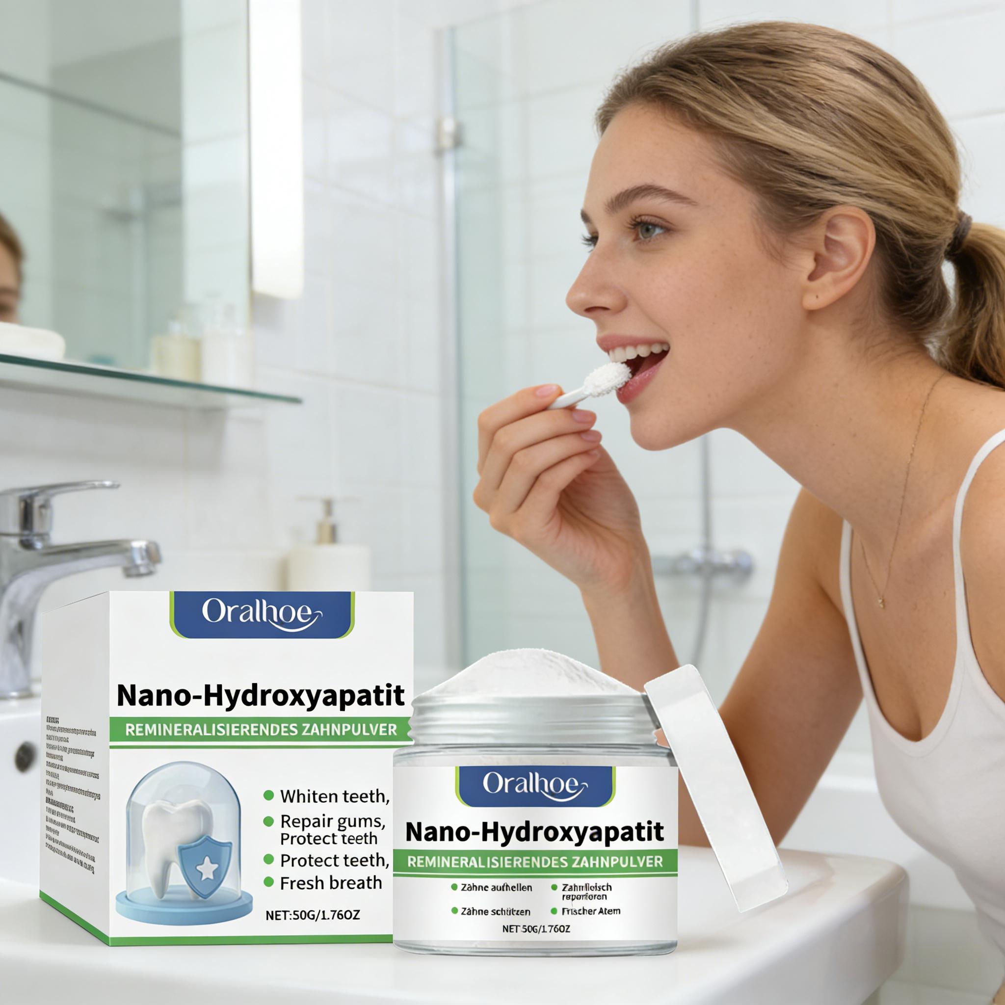 Pó Dental Clareador Oralhoe: L - Teeth Whitening China avaliação e preço