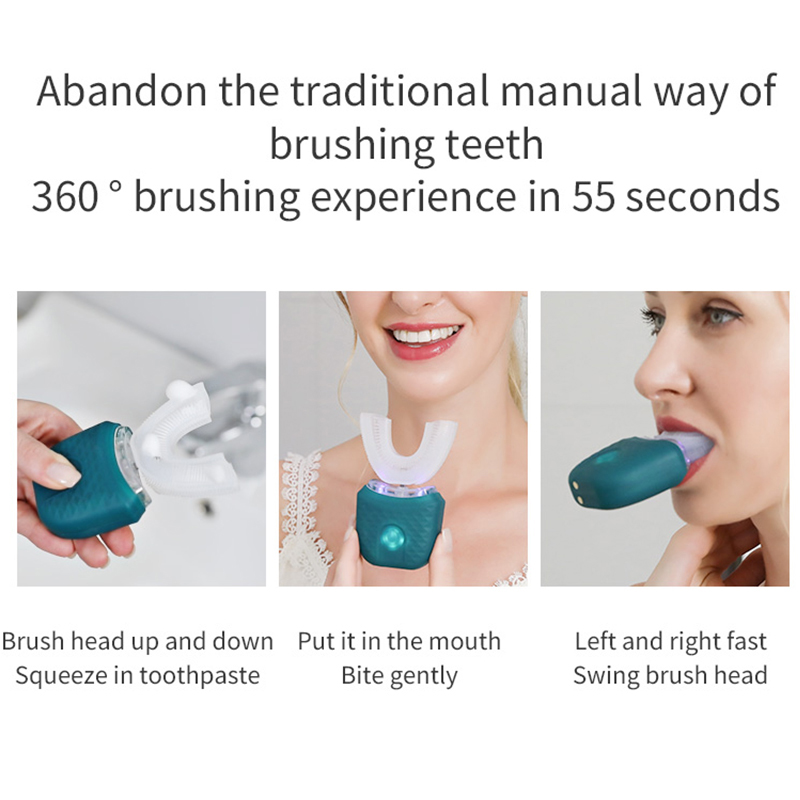 Escova de dentes elétrica port - Teeth Whitening Light Kit avaliação e preço