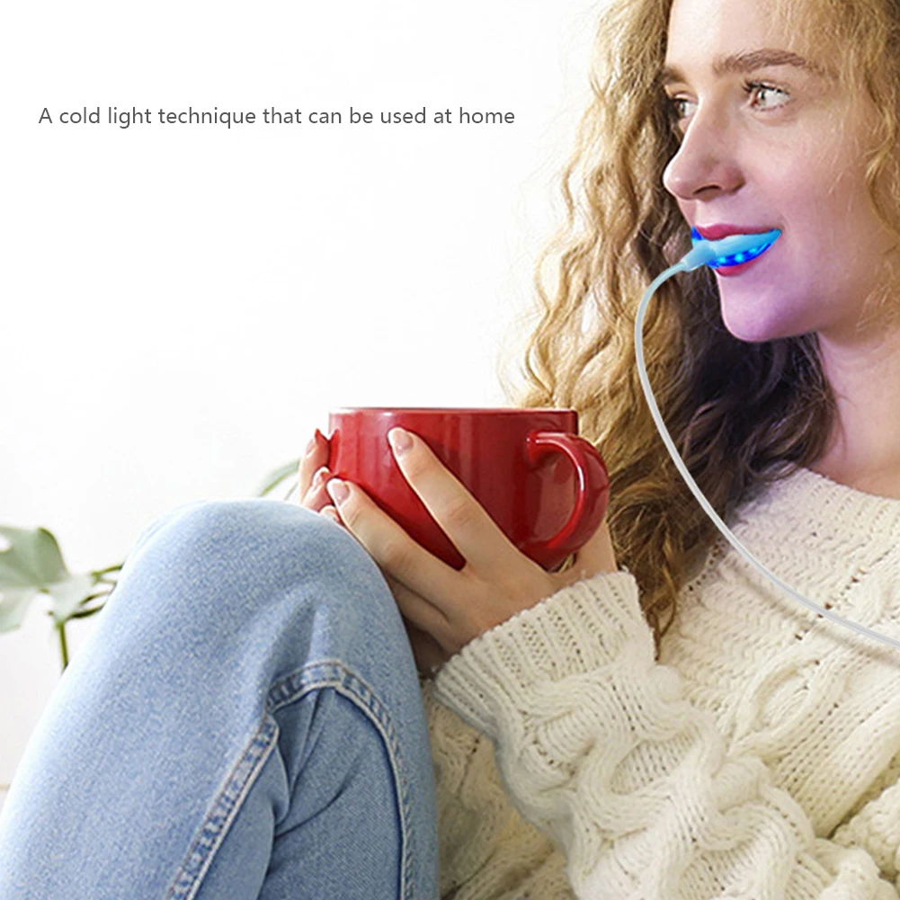 1pc casa inteligente led lâmpa - Teeth Whitening Uv avaliação e preço