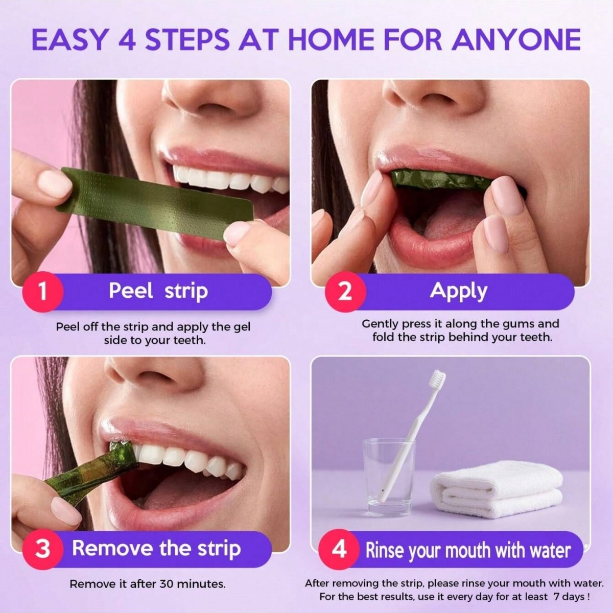 Adesivos de clareamento dental - Teeth Whitening Gel Refills avaliação e preço