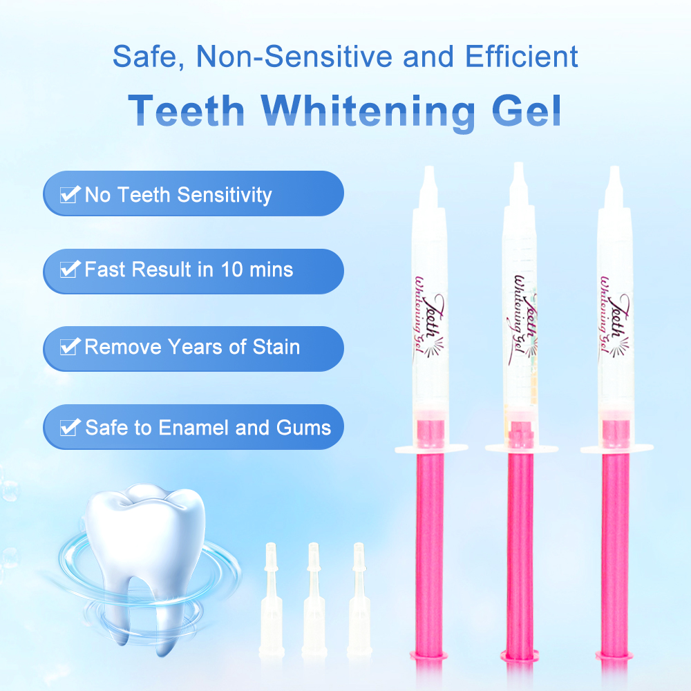 Kit de recarga de gel para cla - Teeth Whitening Gel Refills avaliação e preço