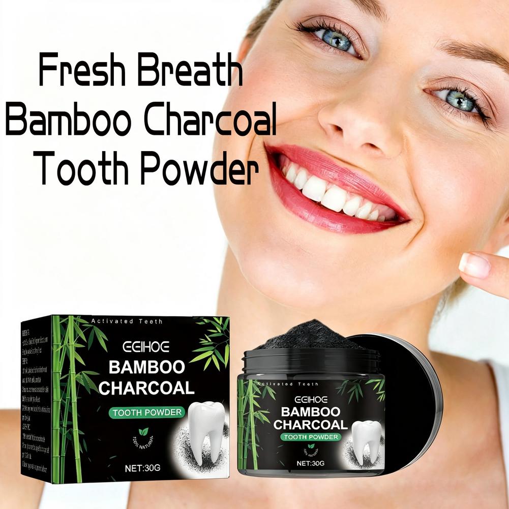 Pó Clareador de Dentes, Pó de  - Teeth Whitening Charcoal Powder avaliação e preço