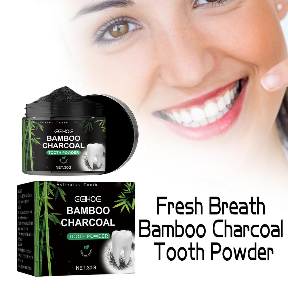 Pó Clareador de Dentes, Pó de  - Teeth Whitening Charcoal Powder avaliação e preço