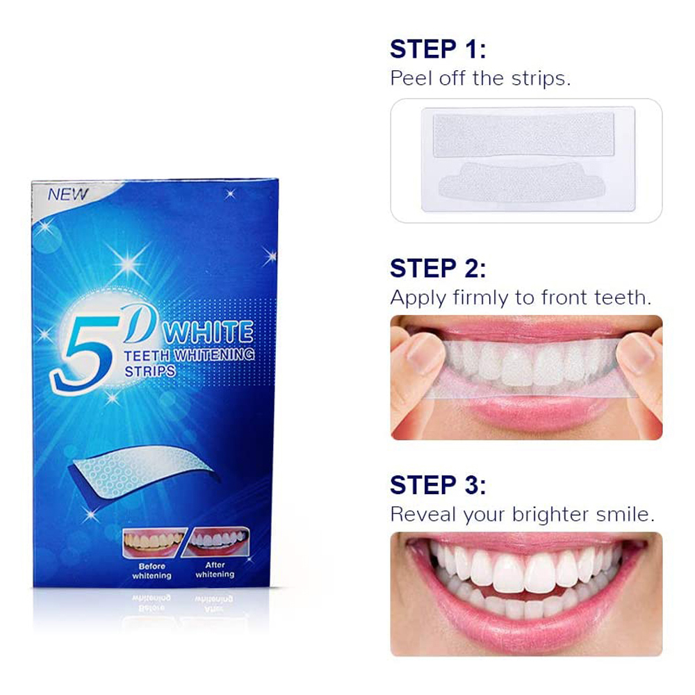 Kit de Clareamento Dental 5D c - Teeth Whitening Gel Refills avaliação e preço