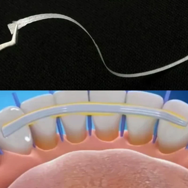 1 Unidade de Tira de Fibra Fle - Teeth Whitening Strips Lumineux avaliação e preço