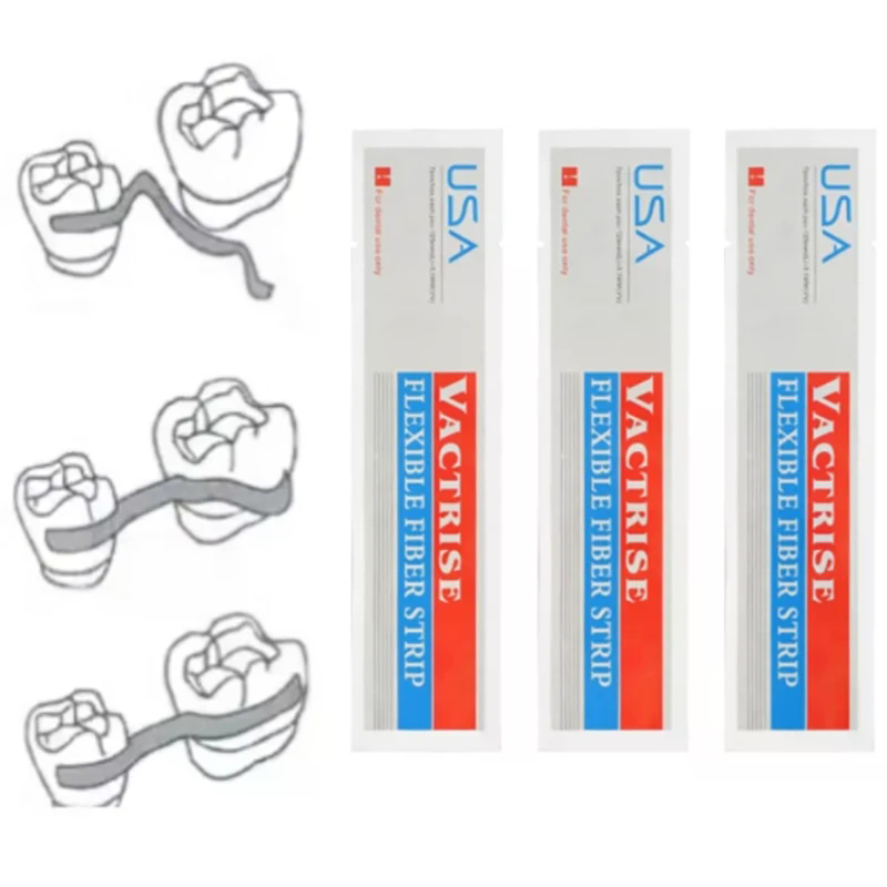 1 Unidade de Tira de Fibra Fle - Teeth Whitening Strips Lumineux avaliação e preço